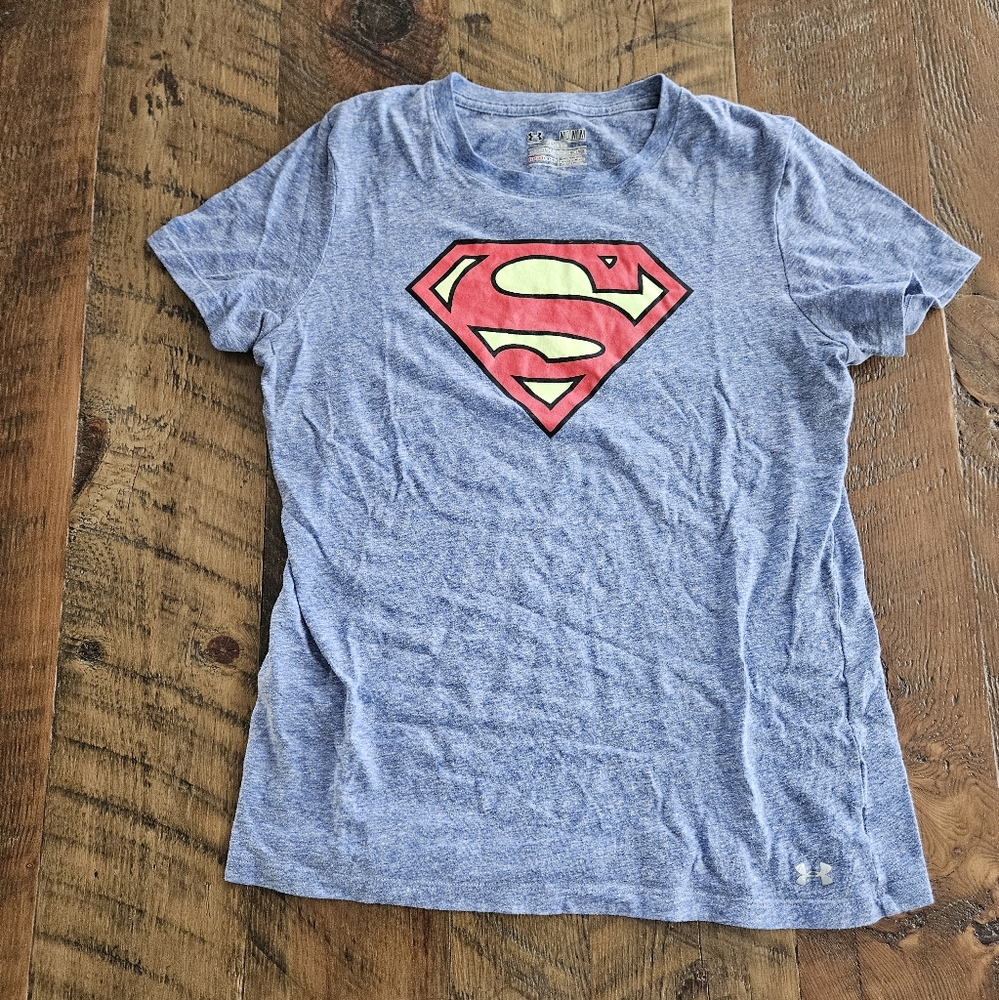 Under Armour Superman T-Shirt Size M